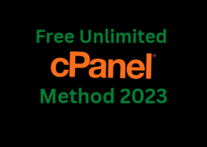 Unlimited Cpanel Method 2023