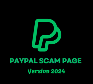 Paypal Scam Page 2024